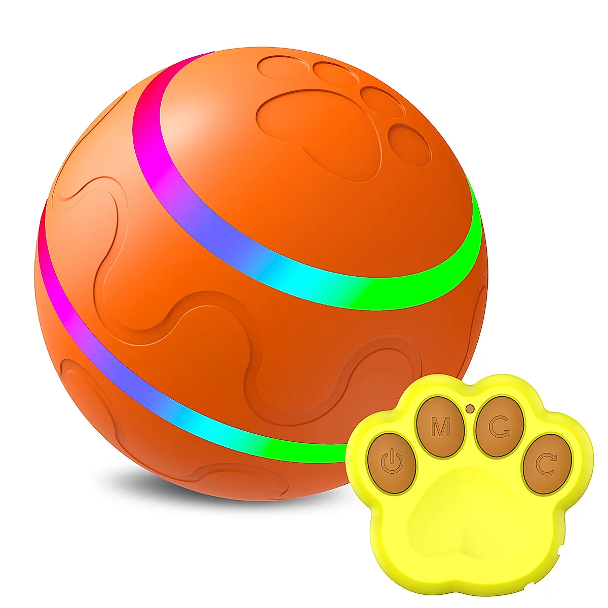 Pet New Cat Wicked Ball Toy Intelligent Ball USB Cat Toys Self Rotating Ball - Image 7