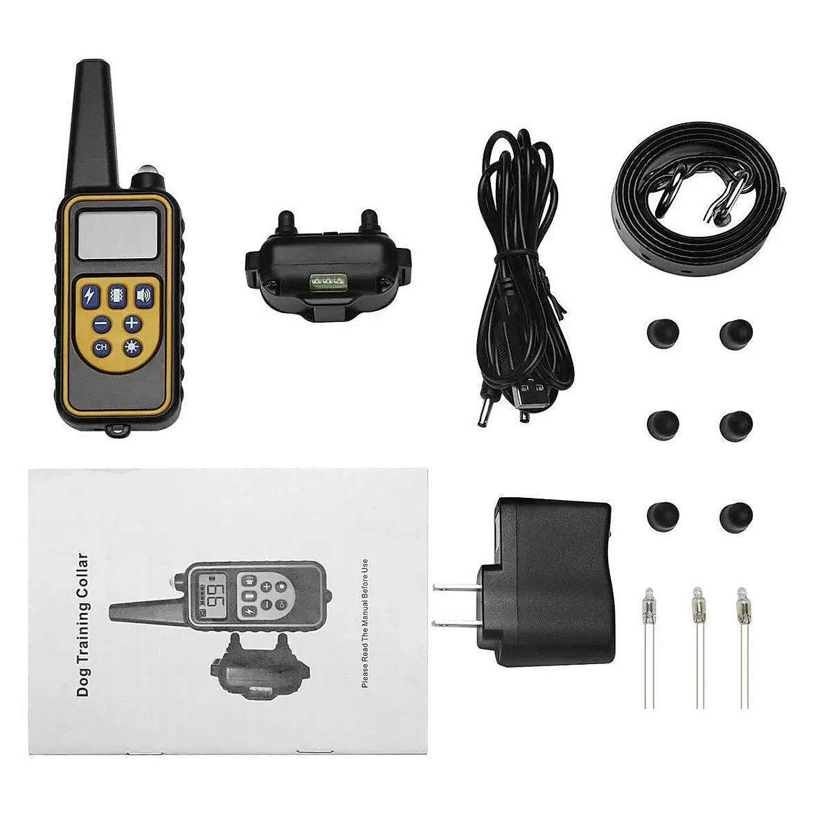 3000 FT Dog Training US Collar Rechargeable Remote Shock PET Waterproof Trainer - Image 2