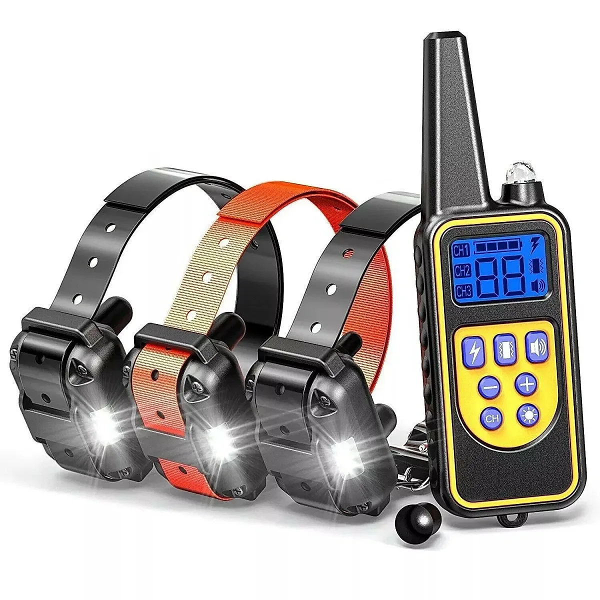 3000 FT Dog Training US Collar Rechargeable Remote Shock PET Waterproof Trainer - Image 10