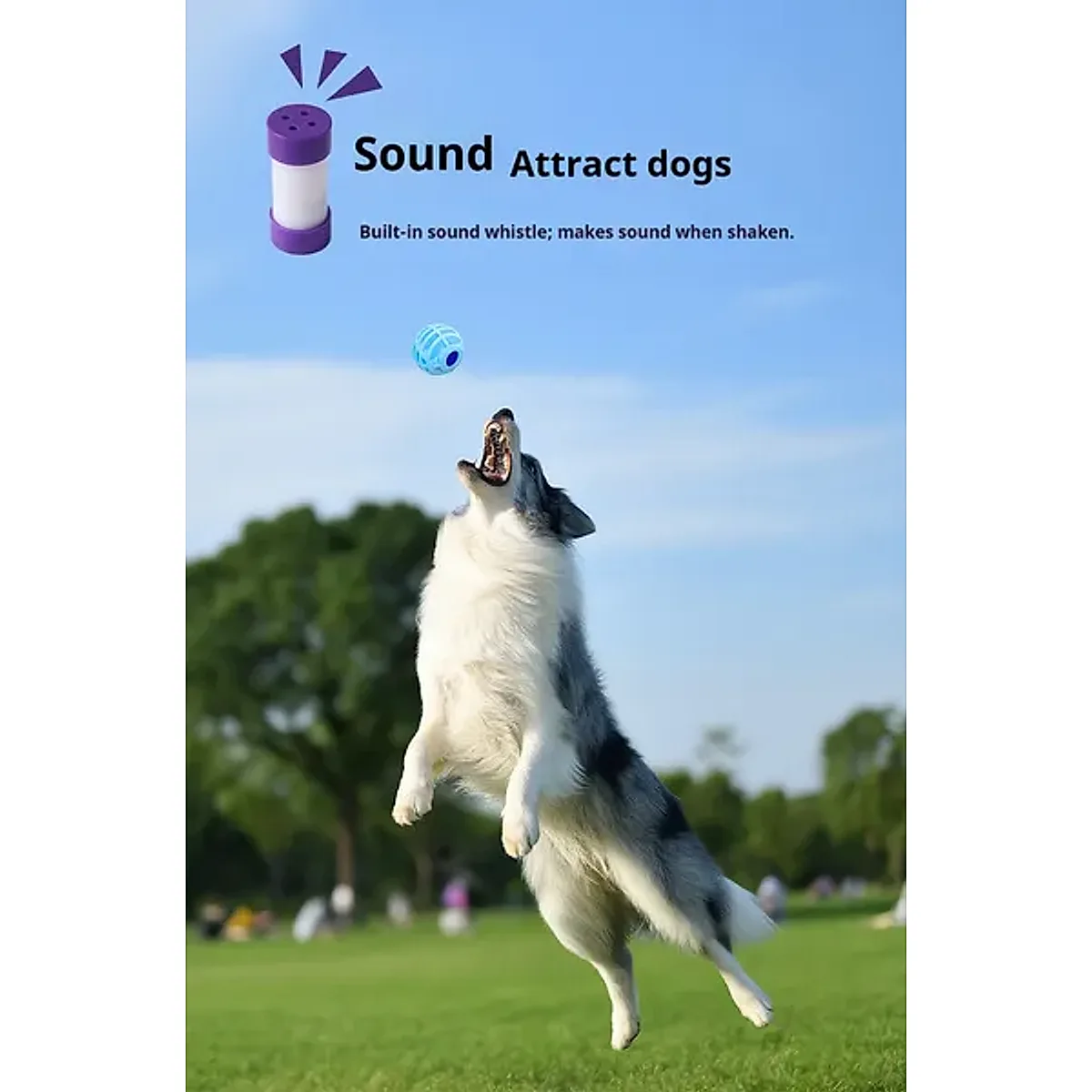 Pet Interactive Sound Ball,The Mellow Dog Cat Pet Voice Ball,Interactive Pet - Image 2