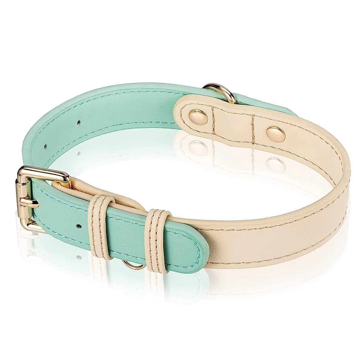 S M L Dog Collar, Leather Dog Collar, For Small, Medium, And Large Dogs, Basic - Image 10