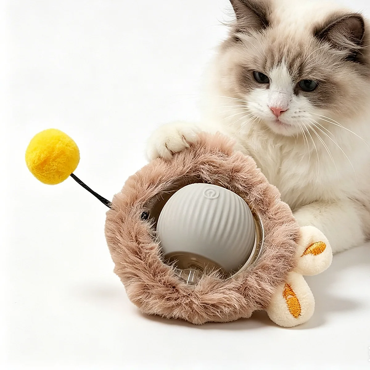 Electric Dog Cat Ball Toy,Indoor Large And Small Cat Dog Interactive - Image 3
