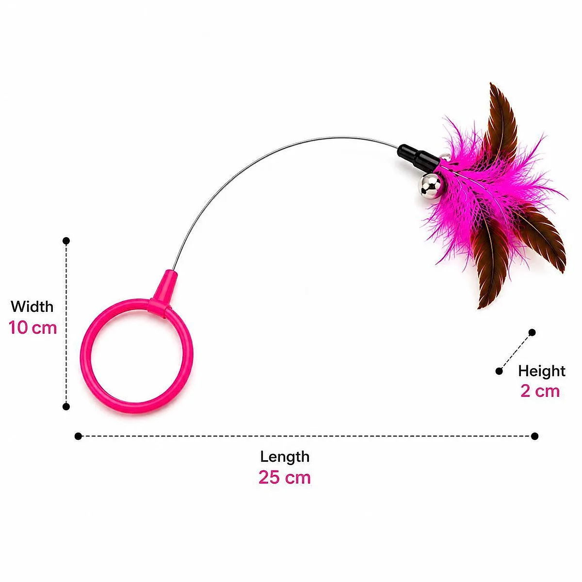 Wearable Cat Feather Collar Toy Interactive Neck-Worn Cat Teaser Automatic - Image 5