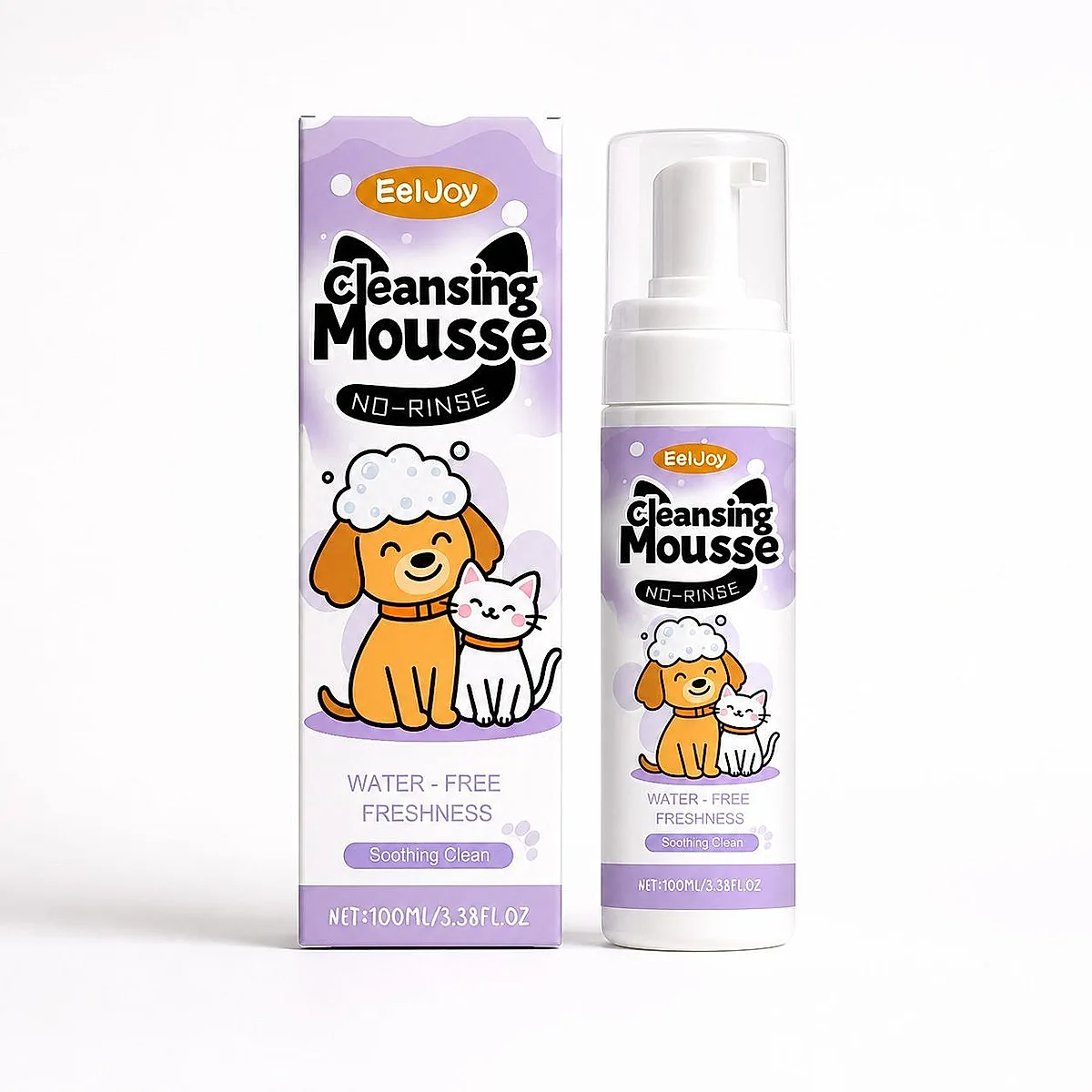 No-Rinse Pet Face Cleansing Mousse, 100 ml - Image 6