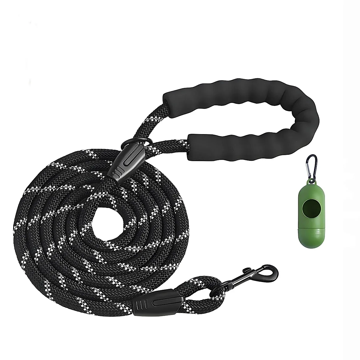 6ft Heavy Duty Dog Leash, Strong Nylon Rope Leash with Padded Handle & - Image 5