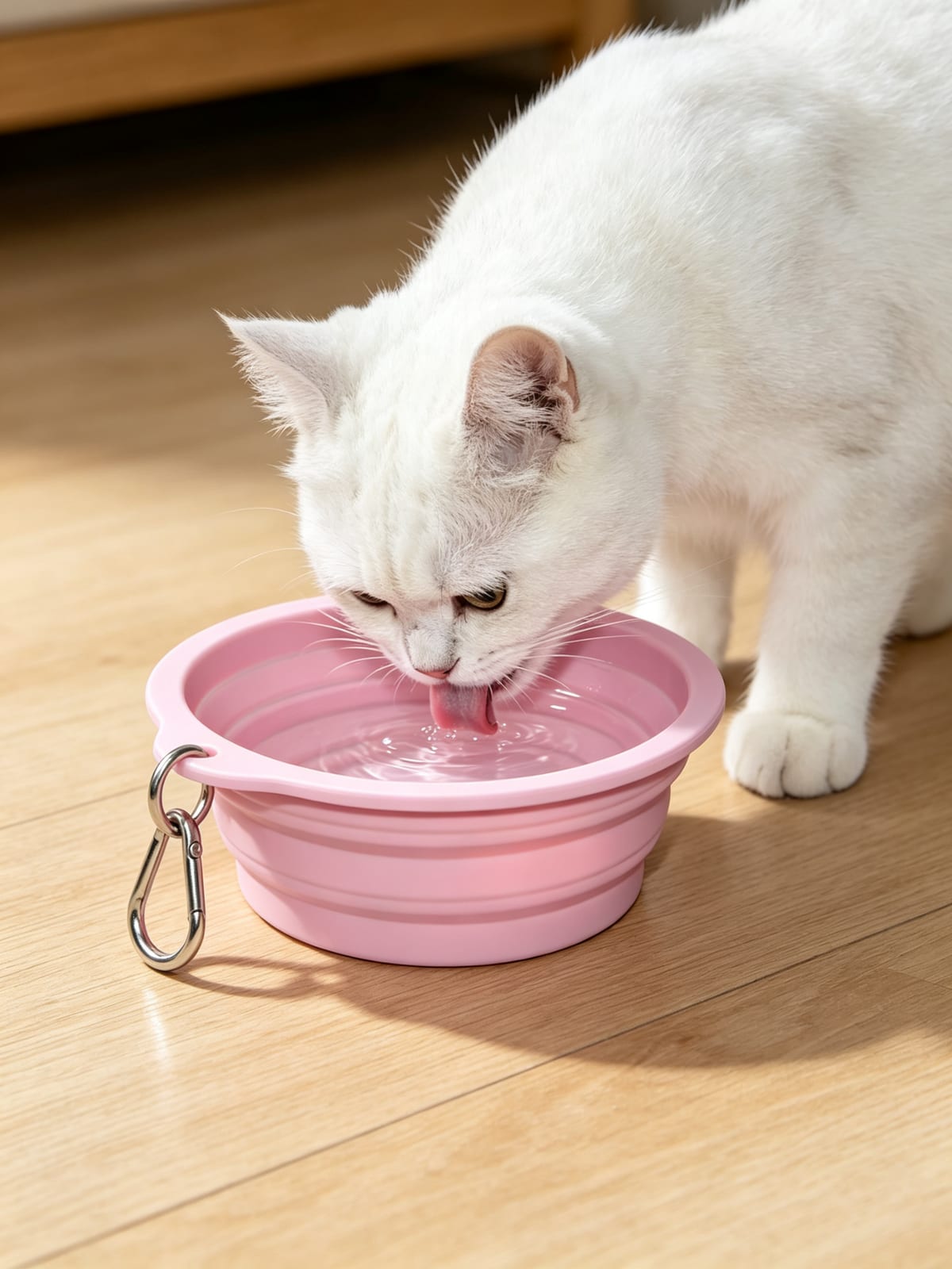 Collapsible Silicone Pet Travel Bowl - Portable Food & Water - Image 5