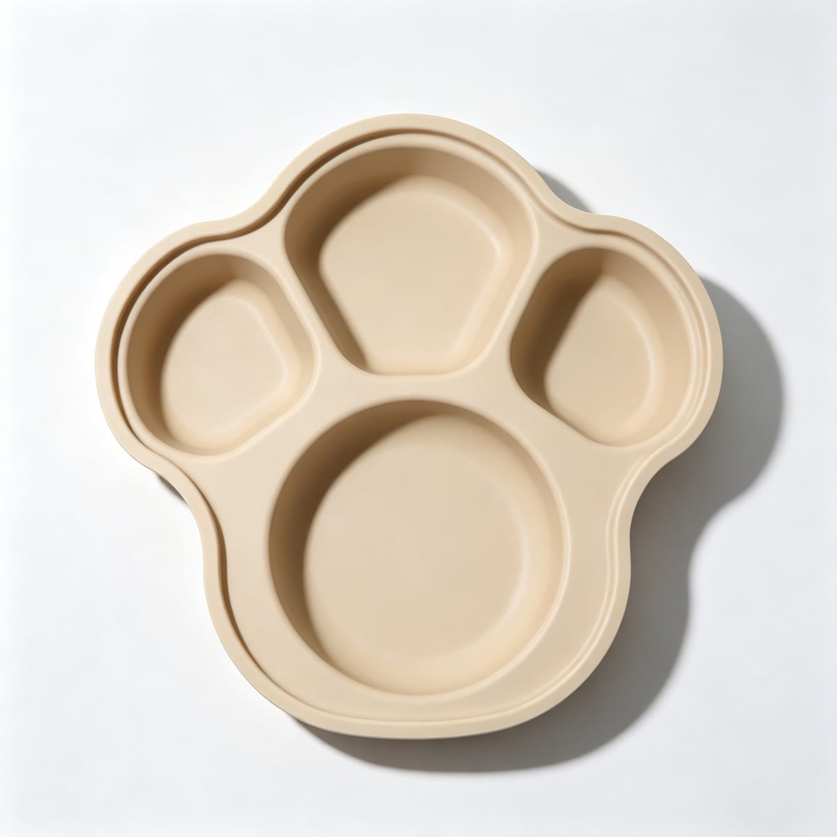 Cat Slow Feeder Mat - 4-Compartment Puzzle Bowl - Image 4