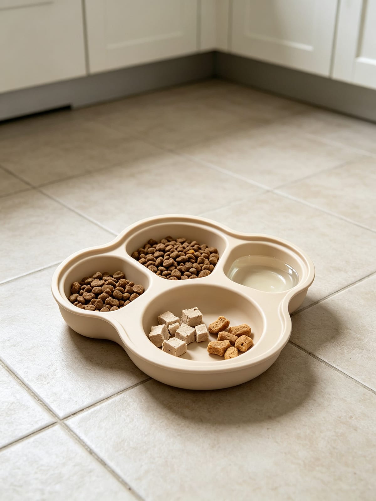 Cat Slow Feeder Mat - 4-Compartment Puzzle Bowl - Image 6